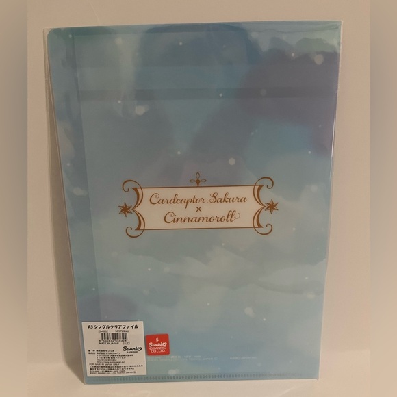 Cardcaptor Sakura x Cinnamoroll Single Pocket Size A5 Folder - Picture 2 of 4